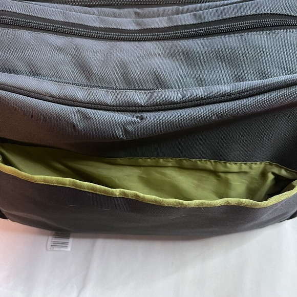 EDDIE BAUER Shoulder Diaper Bag, 1st Adventure Insulated, Changing Pad, Pockets - Picture 5 of 11